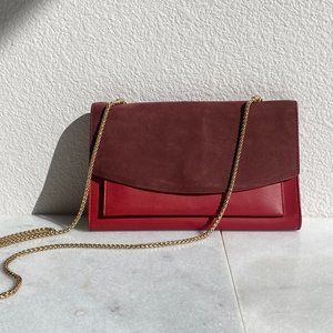 NWOT - Leather/Suede Skagen crossbody